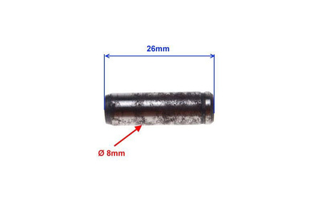 Oś koła pośredniego dozownika oleju AM6