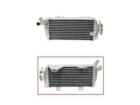 Psychic chłodnica honda crf 450r '13-14 wzmocniona o zwiększonej pojemności prawa (szt.) (z korkiem)