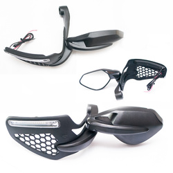 Osłona rąk (handbar) prawy model viper z kierunkowskazem led i lusterkiem (far7490) (bez mocowań - kod mocowania g18bb930 / g18bb927)