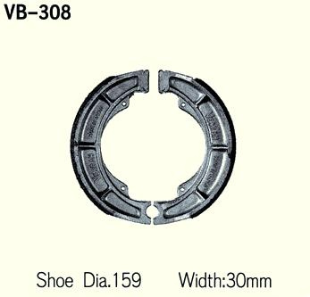 Szczęki hamulcowe vesrah vb-308