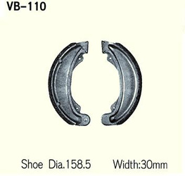 Szczęki Hamulcowe Vesrah Vb-110