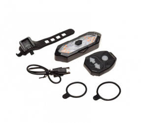 Lampa rowerowa tył LED + kierunki
