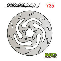 Tarcza hamulcowa przód harley-davidson 883/1200/1450/1584/1690/1340 (292mmx56,3mmx5mm) (5x8,5mm)