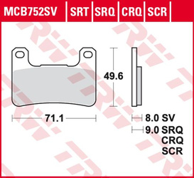 Klocki hamulcowe kh379 carbon racing (wyczynowe) kawasaki hp2 18-, zx10r 08-15, suzuki gsxr 600 / 750 04-10, gsxr 1000 04-11, gsxr 1300 08-1