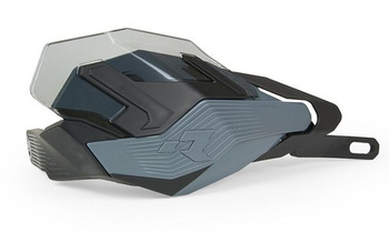 Osłony rąk (handbary) hp3 adventure kolor szary czarny - bez mocowań