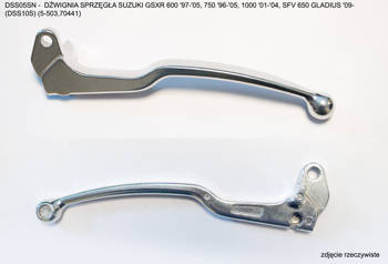 Dźwignia sprzęgła suzuki gsxr 600 '97-'05, 750 '96-'05, 1000 '01-'04, sfv 650 gladiu'09- (dss10s) (5-503,70441)