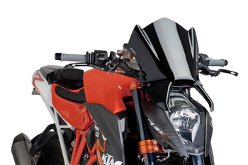 Szyba Owiewka Puig Do Ktm Superduke R 1290 14-16 Czarna