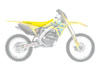 Pokrowiec/poszycie na siedzenie suzuki rmz 250 '07-'18 replica suzuki ksrt restyle 22