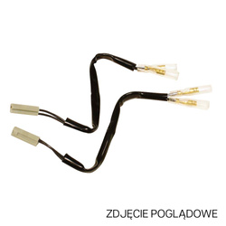 ZŁĄCZE (PRZEWÓD / PRZEJŚCIÓWKA / KABEL / PRZEDŁUŻACZ) KIERUNKOWSKAZÓW LED I ŻARÓWKOWYCH DO KOSTKI OEM SUZUKI