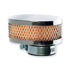 filtr powietrza uniwersalny owalny chromowany t-9