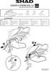Stelaż sakw półsztywnych Shad do Suzuki DL 650