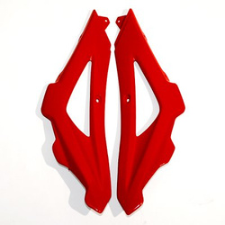 Osłony chłodnicy husqvarna 2t '06-'12, 4t '05-'07 (górne) kolor czerwony