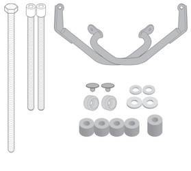 Gmole osłony silnika cf moto cl 700x '21- czarne