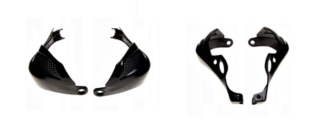 Handbary - Czarne Osłony Rąk, Dłoni Enduro Cross Quad- Atv Gy6107812-G