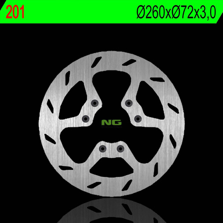 Tarcza hamulcowa przód beta rr50 08-09, supermotard 50 14-15, art 50 03-05 (260x72x3,0mm) (6x6,5mm)
