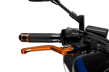 Regulowana Dźwignia Hamulca 3.0 Puig (Bez Zawiasu, Wymaga Adaptera) Pomarańczowo-Srebrna