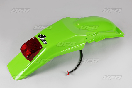 Błotnik tył kawasaki kdx 200 '95-18 z lampką kolor zielony