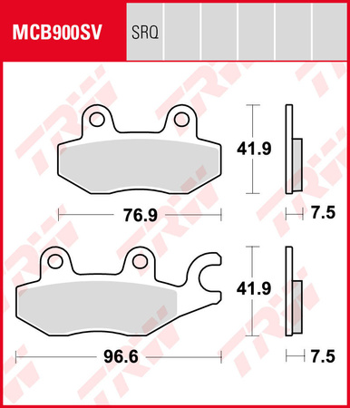 Klocki hamulcowe kh197 kawasaki 250 r ninja / 400 ninja 18-19, z 400 19-, przód (promocja)