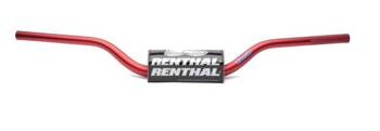 Kierownica 1,1/8 cala (28,6mm) mx fatbar red rc wysoka high kolor czerwony z gąbką