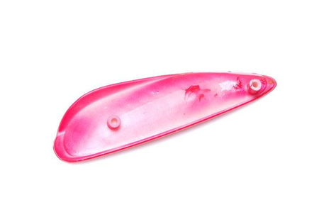 Zaślepka osłona kierownicy lewa 125 GY6 4T czerwona