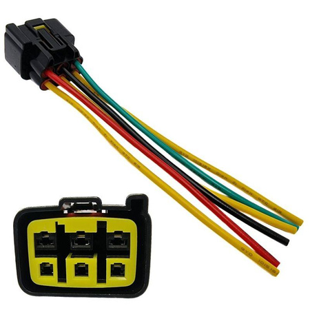 kostka z przewodami do regulatora 2364-01/ esr440/rgu-220