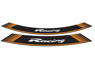 Paski na felgi puig uniwersalne (racing) pomarańczowe