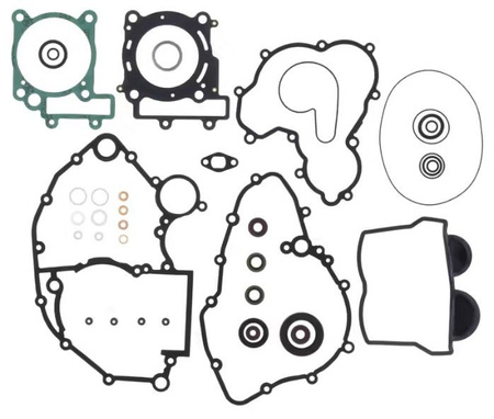 KOMPLET USZCZELEK (Z USZCZELNIACZAMI OLEJOWYMI) SHERCO SEF 250 FACTORY '14-'18, SEF-R 250 '14-'18 (OEM: 5107; 5109)