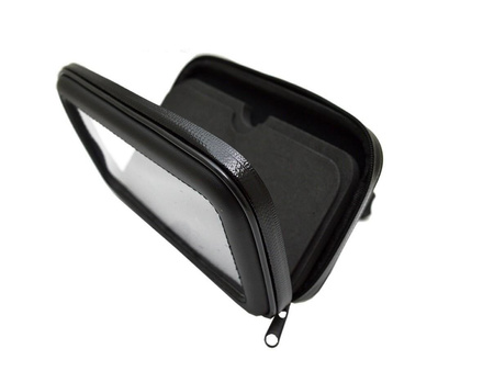 UCHWYT GPS MOTOCYKLOWY NA KIEROWNICĘ 80X145 MM R-L