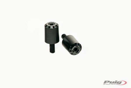 Ciężarki / końcówki kierownicy długie puig do suzuki gsx-r1000 17-22 czarne