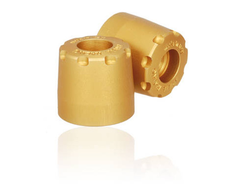 Ariete ciężarki kierownicy uniwersalne oraz ducati kolor złoty o 12-14 mm