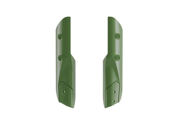 OSŁONY TELESKOPÓW / AMORTYZATORÓW REVOLUTION KOVE X PRO / RALLY 800 '24-'25 KOLOR ZIELONY KHAKI