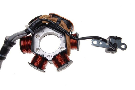 Stator iskrownik 6 cewek do Derbi Atlantis Gilera Typhoon Piaggio Free 2T