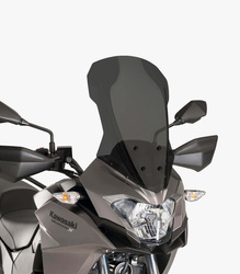 Szyba Turystyczna Puig Do Kawasaki Versys-X 300 17-20 Mocno Przyciemniona