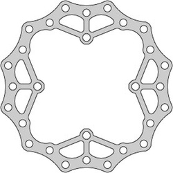 Tarcza hamulcowa tył kawasaki kx125 kx250 kx450 klx450 (240x115x4mm)