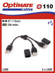 Rozdzielacz kabla usb z osłoną wodoodporną (el)