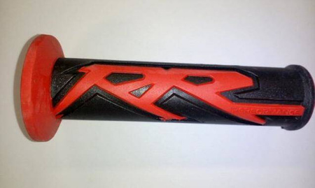 Ariete manetki 01696-nr rr (130 mm) z otworem kolor czarny/czerwony