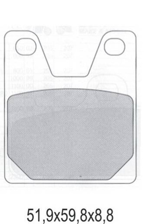 Klocki hamulcowe kh267 półmetaliczne (oferta specjalna) - wyprzedaż