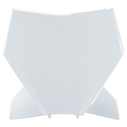 POLE NUMEROWE (PLASTRON) KTM SX/SX-F/XC/XC-F 125/250/350/450 '23-'25 KOLOR BIAŁY