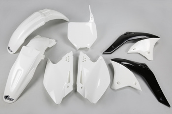 Komplet Plastików Kawasaki Kxf 250 '07 Kolor Biały