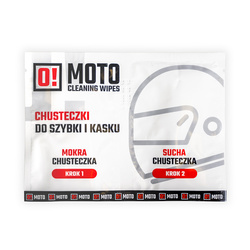 Chusteczki do kasku i wizjera kasku motocykla