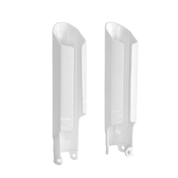 OSŁONY TELESKOPÓW / AMORTYZATORÓW (FULL WRAP) KTM SX/SXF '08-'14; EXC/EXCF '08-'15; GAS GAS EC 250/300/350 '06-'17 KOLOR BIAŁY