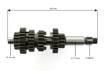 Wałek Główny Skrzyni Biegów Pierwotny Power Force Ht1e40mb.05.01