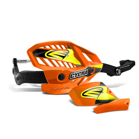 Osłony rąk (handbary-aluminiowy rdzeń) z mocowaniem (28,6mm) model ultra probend hcm (dedykowane do ktm/husqvarna) kolor pomarańczowy