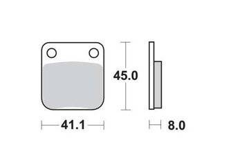 KLOCKI HAMULCOWE TRW MCB510