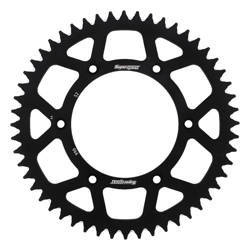 Zębatka tylna aluminiowa 7075-t6 (ergal) 899 52 ktm sx/exc (jtr897.52) kolor czarny