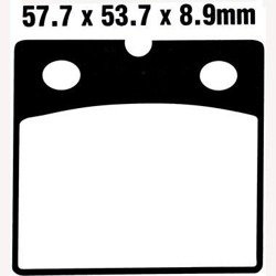 KLOCKI HAMULCOWE DO MOTOCYKLA BMW K75 K100 R100