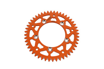 ZĘBATKA TYLNA ALUMINIOWA T7075 (ERGAL) 4552 48 (455248) KTM SX65 '98-'24 (JTR894.48) KOLOR POMARAŃCZOWY