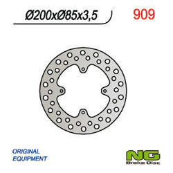 Tarcza hamulcowa tył suzuki rm 85 '05-'20(6x6,5mm) (200x85x3,5)