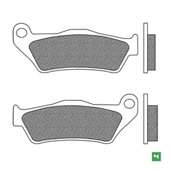 KLOCKI HAMULCOWE TYŁ KH363 (TOURISINTER)