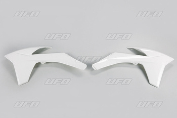 Osłony chłodnicy ktm sx/sxf '11-'12, exc '12-'13 kolor biały
